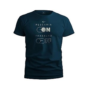 Camiseta Presa Viva Frases 02 - Marinho