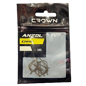 Anzol Crown Chinu Black -10 und