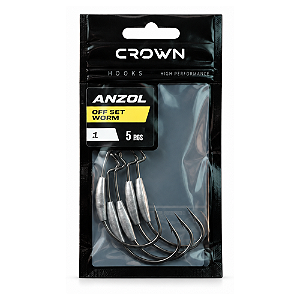 Anzol Crown Offset EWG Lastreado - 5Un