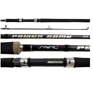 Vara Saint Plus Power Game 20 40 Lbs 8 0 (2,40m) - Molinete (2 Partes)