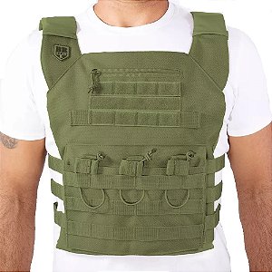 Plate Carrier BRFORCE Couraca - Verde Oliva