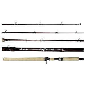 Vara Okuma Reflexions 15-30Lbs 8 0(2,40m) - Carretilha - 2 partes