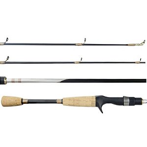 Vara Albatroz Topaz  6-12Lb / 5'0" - (1,50M)  Carretilha (2 Partes)