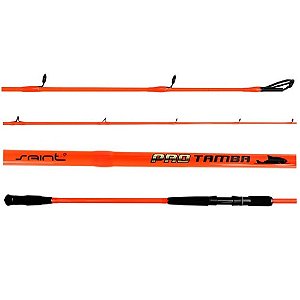 Vara Saint Pro Tamba Orange  25 50 Lbs 8'0" (2,40M) - Carretilha (2 Partes)