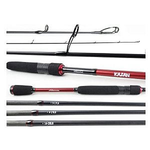 Vara Maruri By Nakamura KAZAN – 3 em 1 – 8-14/9-17/10-20lbs 6’3″(1,91m) Molinete – 2 Partes
