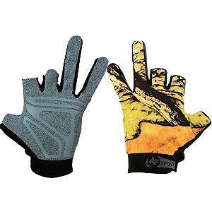Luva Sport Albatroz Meio Dedo YL013 Florest - XL