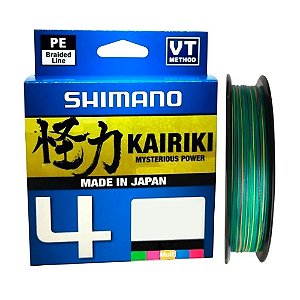 Linha Multi Shimano Kairiki 4X 150m - Color