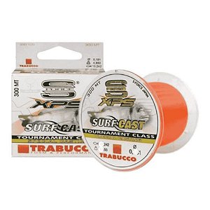 Linha Mono Trabucco - S-Force XPS Surf Cast Laranja - 300m