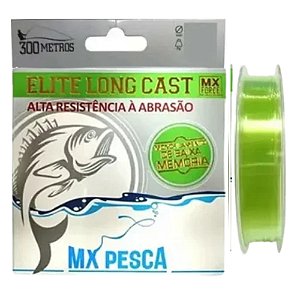 Linha Mono MX - Elite Long Cast Verde - 300m