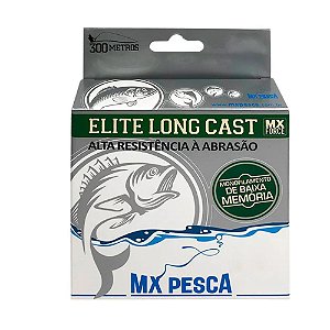 Linha Mono MX - Elite Long Cast Verde Escura - 300m
