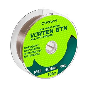 Linha Mono Crown Vortex GTX - 100m