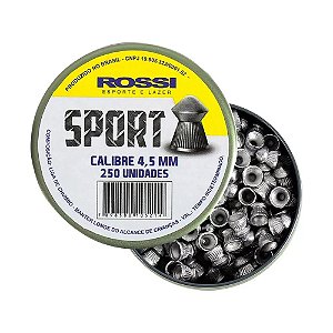 Chumbinho Rossi Sport 4,5mm - 250Un