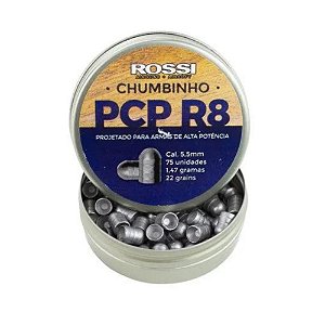 Chumbinho Rossi PCP R8 5,5mm - 75Un