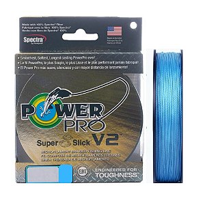 Linha Multi Shimano Power Pro 8X V2 275m - Azul