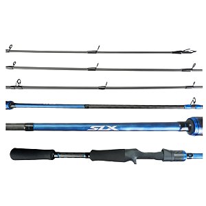 Vara Shimano SLX Serie Brasil 6 14Lbs 5 8 (1,73m) - Carretilha
