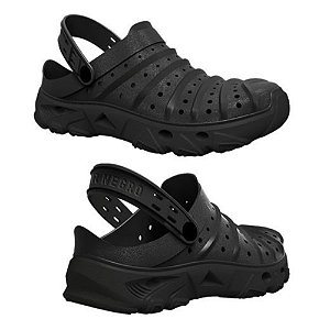 Crocks Mar Negro Baduche Confort - Preto