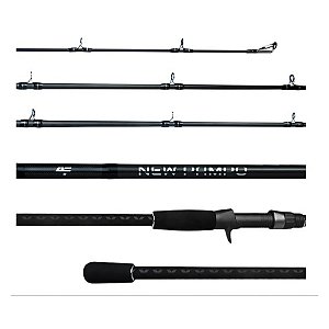 Vara Albatroz New Pampo 20 50lbs 2,70m - Carretilha (2 Partes)