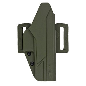 Coldre BRFORCE OWB Destro Golias - Glock G22 / G23 Gen5 - Verde