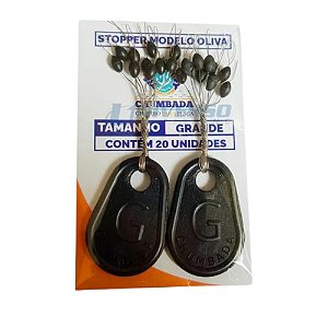 Stopper Modelo Oliva  Chumbada Oficial - G