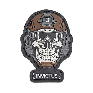 Patch Invictus Paraquedista