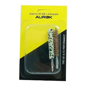 Kit de Escovas Aurok - Armas Curtas (Feltro/Latao) .40 Macho - Reposição