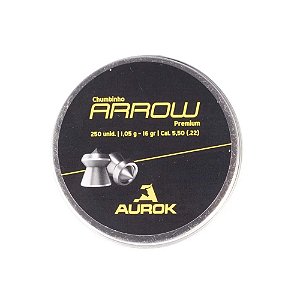 Chumbinho Aurok Arrow 5.5mm - 250Un