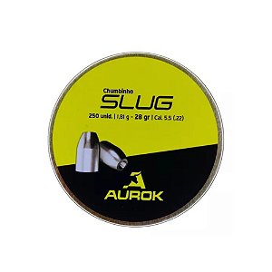 Chumbinho Aurok Slug 28Gr 5.5mm - 250Un