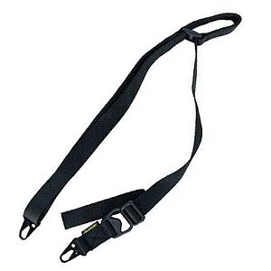 Bandoleira Aurok Tática 1 e 2 Pontas - Preta