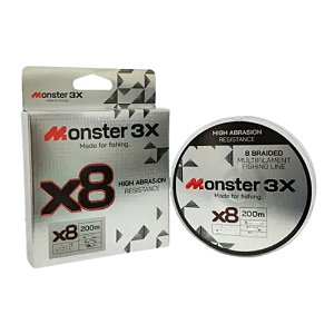 Linha Multi Monster 8X Cinza - 200m