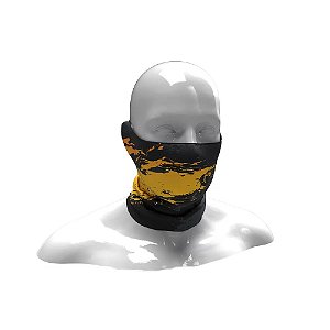 Mascara de Proteção Tube Neck Presa Viva - Dourado 06