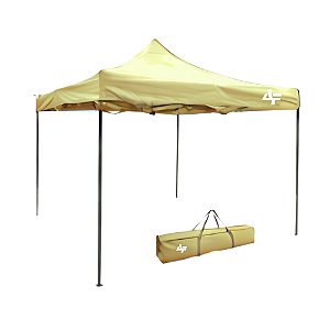 Tenda Gazebo Articulado Albatroz GB-3031 Bege  3X3m
