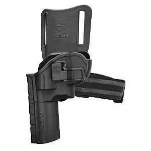 Coldre Bélica Revolver I Mid Ride Canhoto - Preto