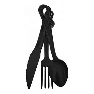 Talher de Campanha Belica - Preto