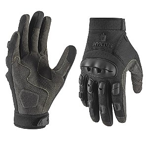 Luva Tática Invictus Crasher Police Preta - P