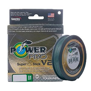 Linha Multi Shimano Power Pro 8X V2 275m - Verde