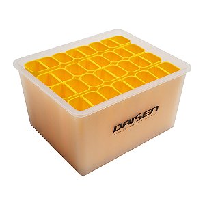 Caixa de Pesca Daisen DS X432W - Amarelo
