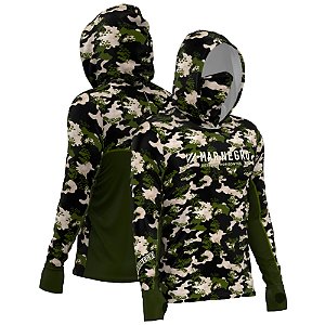 Camiseta Mar Negro XP 360 Capuz Sublimada - Jungle