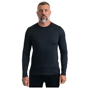 Blusa Segunda Pele Invictus Thermo - Preto