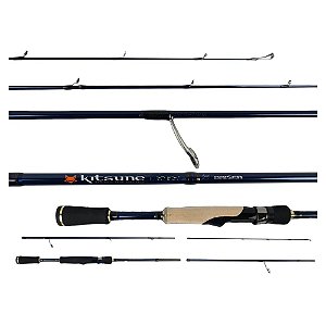 Vara Daisen Kitsune Travel 6 12Lbs 6 0 (1,80m) - Molinete - 4 Partes