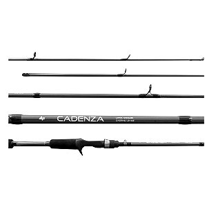 Vara Albatroz Cadenza C601 - 8-17Lbs 6 0 (1,83m) Carretilha - Cinza