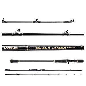 Vara Maruri Black Tamba PRO 30 60lbs 8 0 (2,40m) - Carretilha - 2 Partes