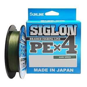 Linha Multi Sunline Siglon 4X - 300m - Dark Green