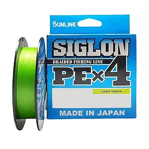 Linha Multi Sunline Siglon Chartreuse 4X - 150m - Light Green
