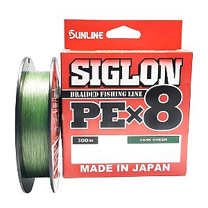 Linha Multi Sunline Siglon Chartreuse 8X - 150m - Dark Green