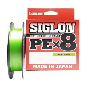 Linha Multi Sunline Siglon Chartreuse 8X - 150m - Light Green