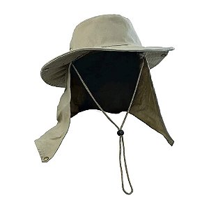 Chapeu Joga com Protecao - Caqui