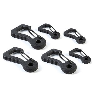 Kit Mosquetao Shotgun - Preto