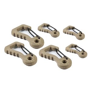 Kit Mosquetao Shotgun - Tan