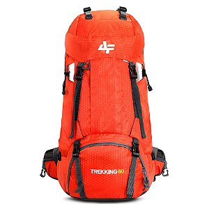 Bolsa Albatroz Trekking BLSDC - 60 Litros - Laranja
