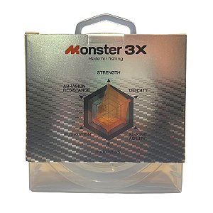 Linha Fluorcarbon Monster 3X - 50m